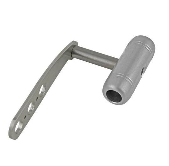 Accurate Reel Handle H-40 Silver - 2