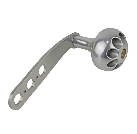 Accurate Reel Handle H-60 Silver Knob - 2