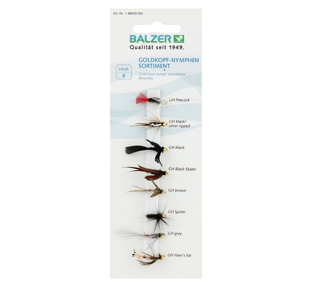 Balzer 16800 003 Fly Sinek Yem Assortment 8 Li Pkt - 1