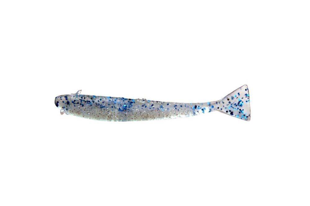 Balzer Barsch Killer Silikon 6cm 5 Li Pkt BlWh - 1