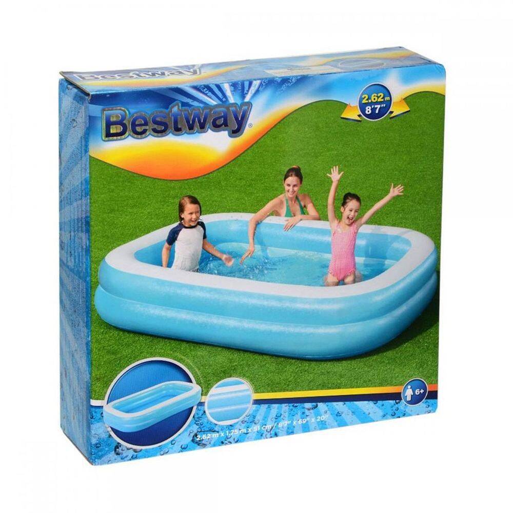 Bestway 54006 Şişme Büyük Havuz 262 x 175 CM - 1