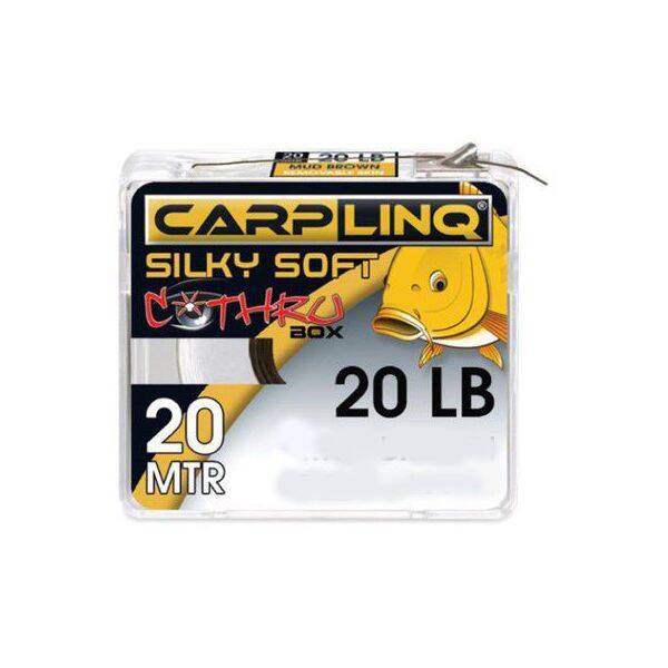 Carp Linq Silky Soft Hooklink 20 Lb 20m - 1