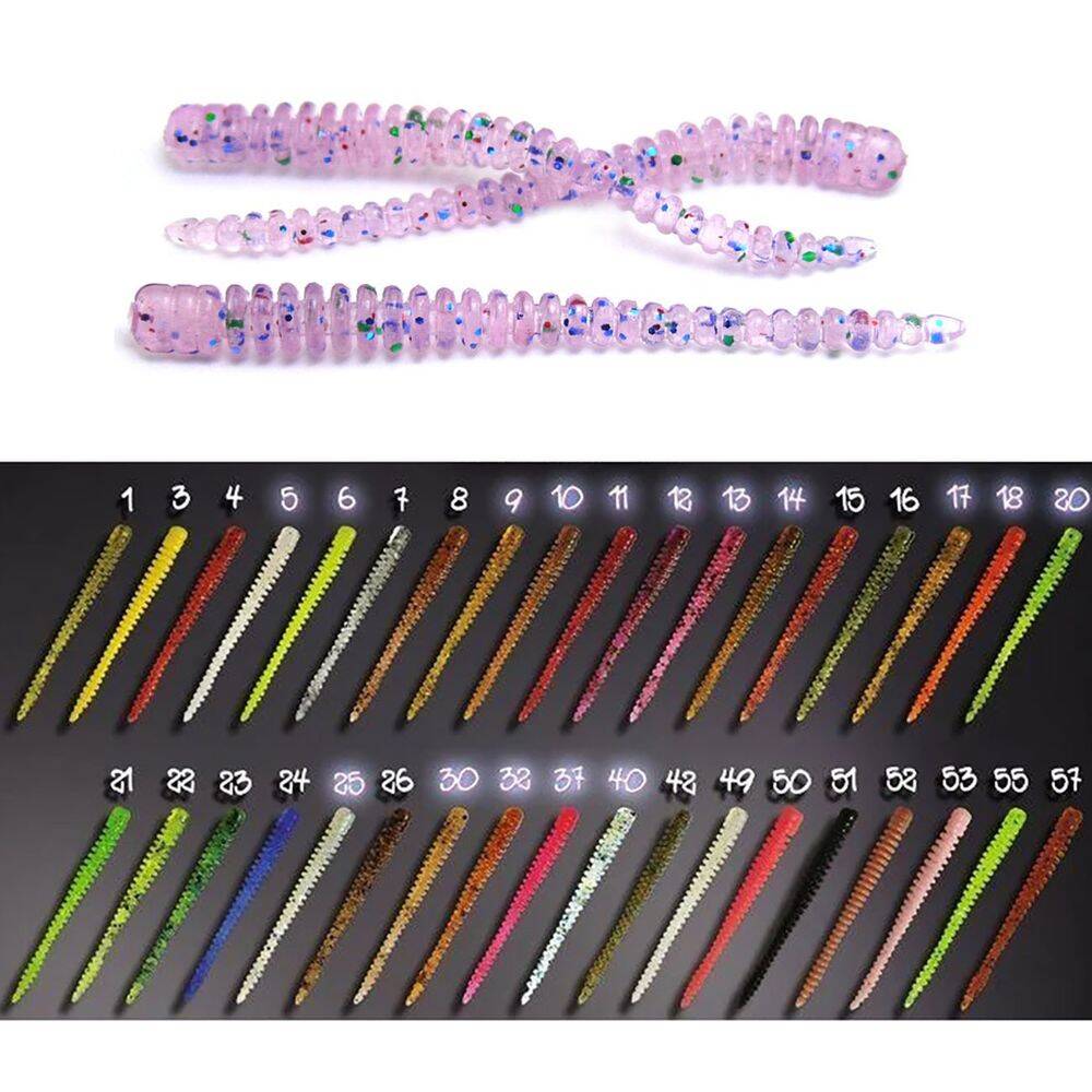 Crazy Fish Cruel Leech Silicon 55 mm Color 27 - 1
