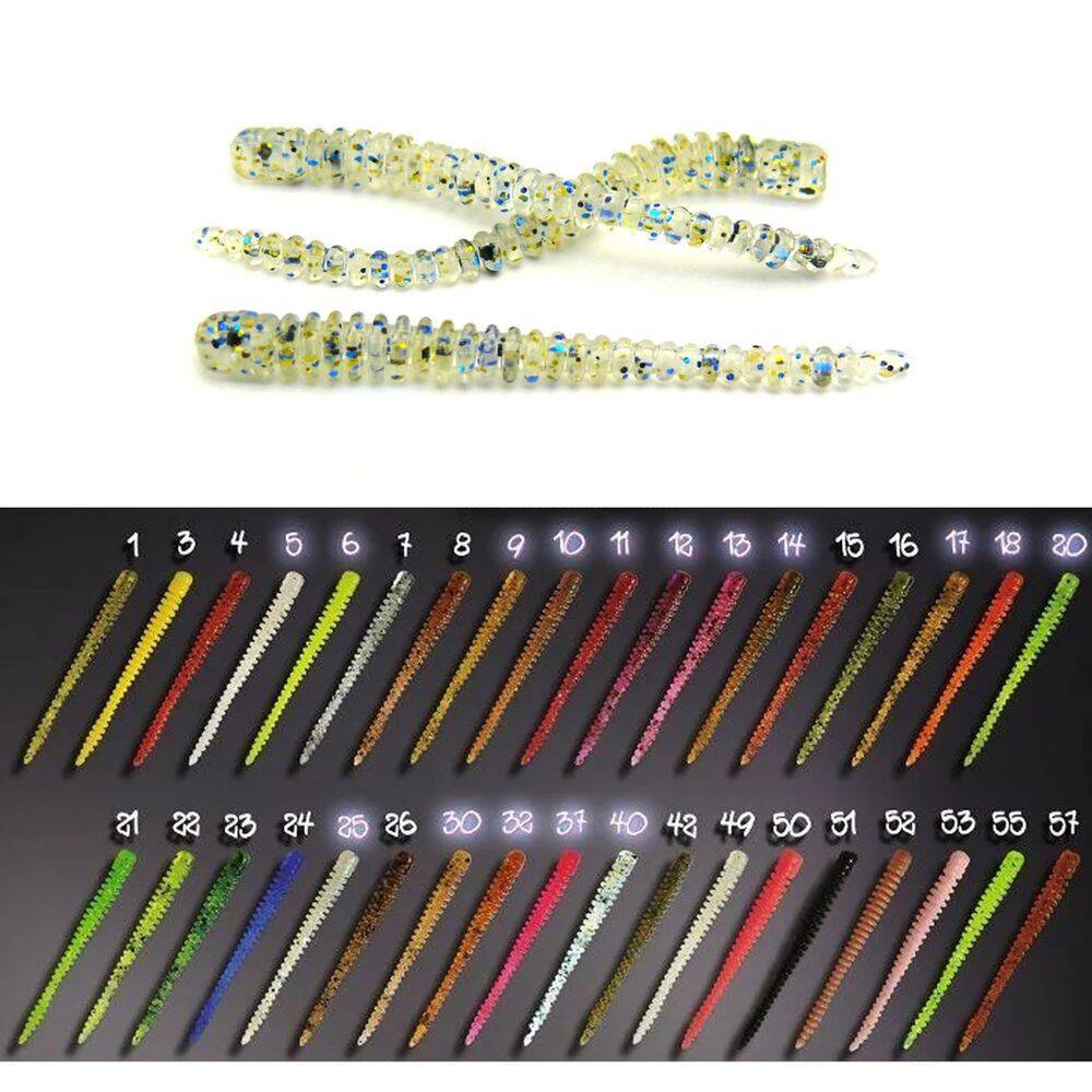 Crazy Fish Cruel Leech Silicon 55 mm Color 40 - 1