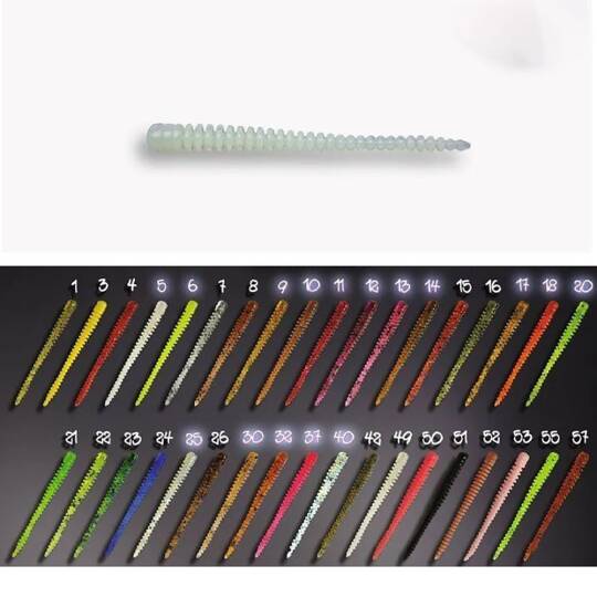 Crazy Fish Cruel Leech Silicon 55 mm Color 89