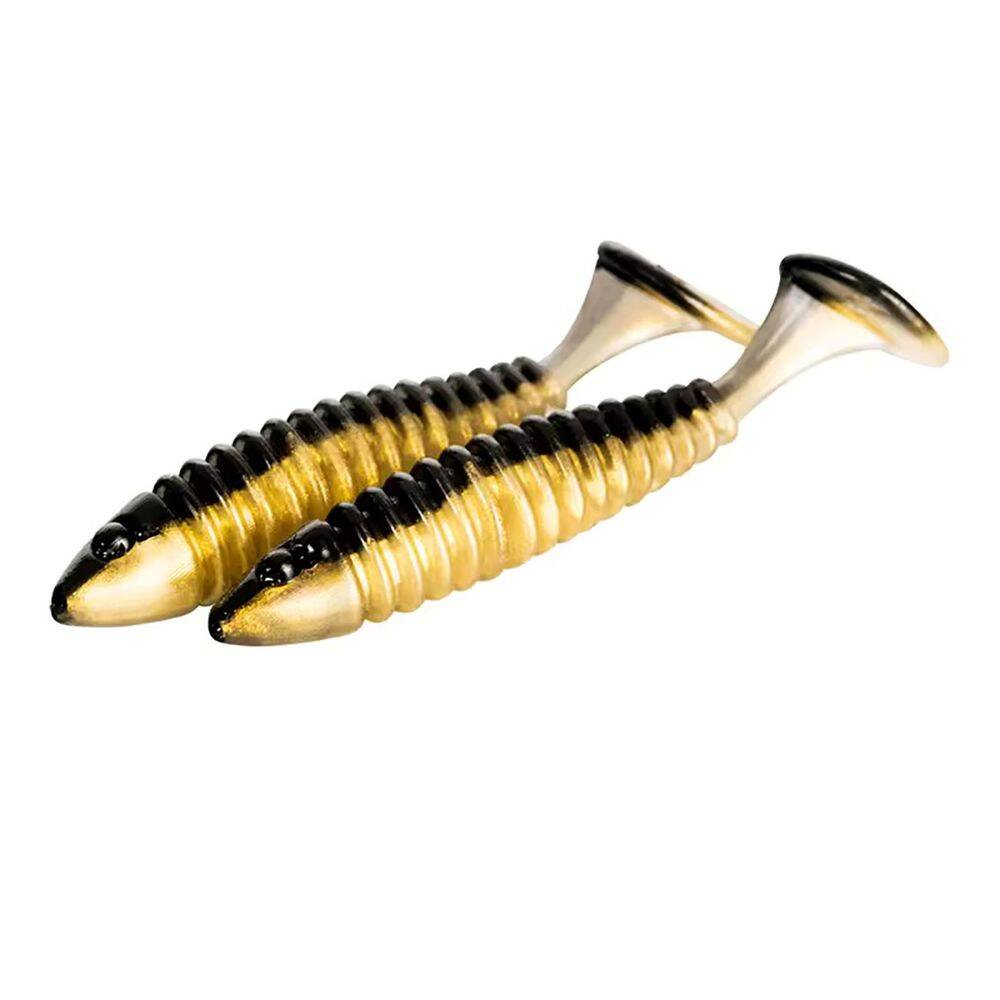 Crony Worm Tail Series 4,5 Cm Brown 20 Pcs - 1