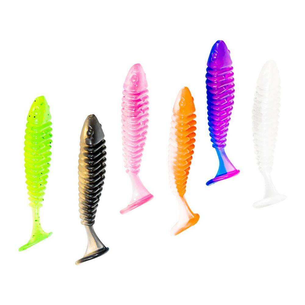 Crony Worm Tail Series 4,5 Cm Brown 20 Pcs - 2