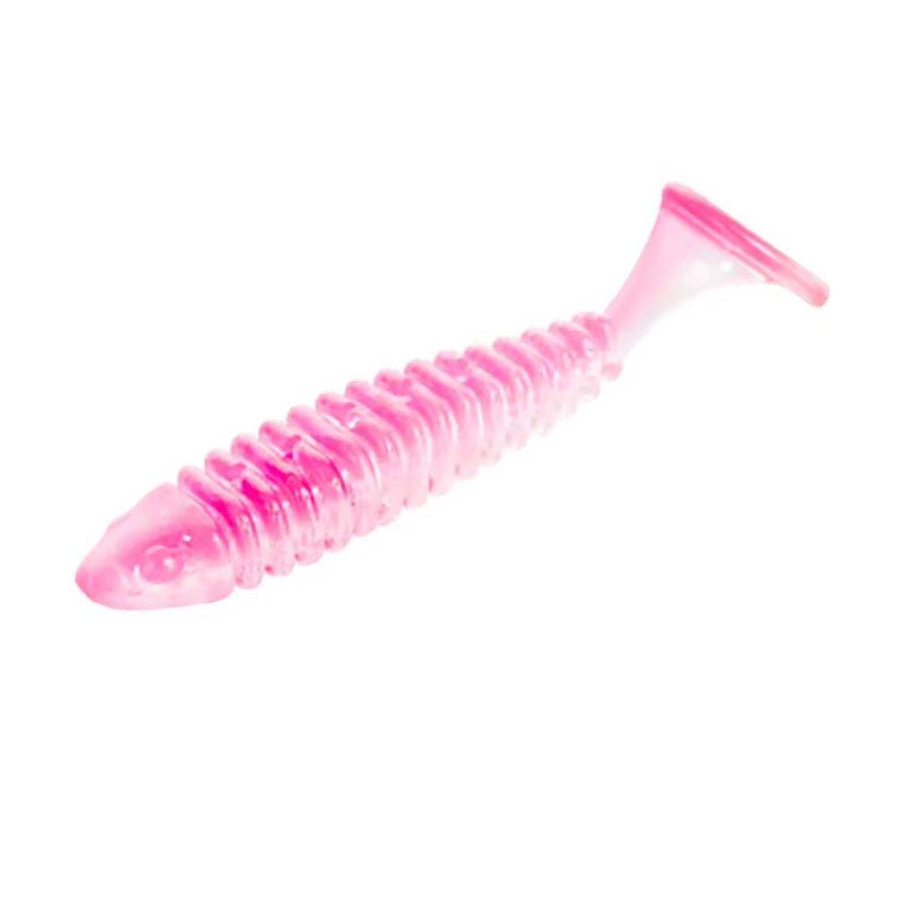 Crony Worm Tail Series 5,6 Cm Pink 10 Pcs - 1