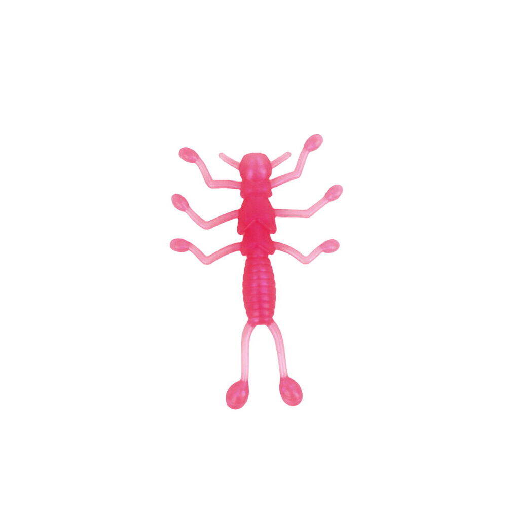 Crony Worm Tale 5.6 Cm Pink 10 Pcs - 1
