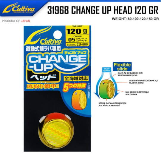 Cultiva 31968 Change Up Head 120gr 60