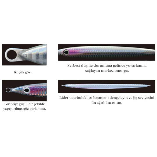 Cultiva JİG 31873 Gekito Jig Level 80g 13.5 cm 01 - 3