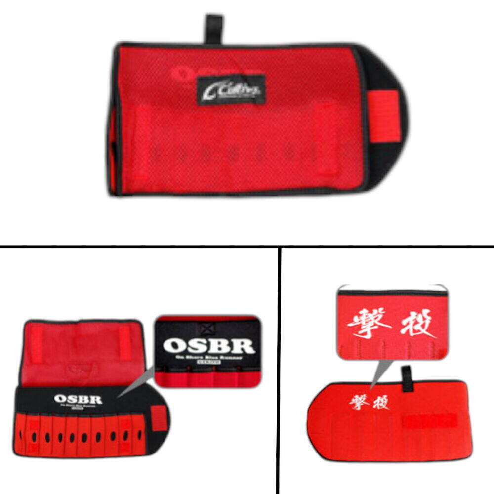 Cultiva No9880 Neoprene Jig Mat Çantası Red 19 Cm - 2