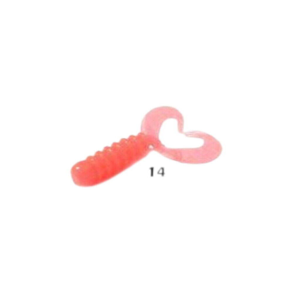 Cultiva RB-1 Ring Twin Tail Lrf Bait 2,7 cm 14 - 1