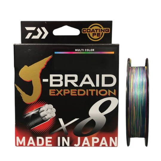 Daiwa J-Braid Expedition 0,10 Mm 150 Mt Multi