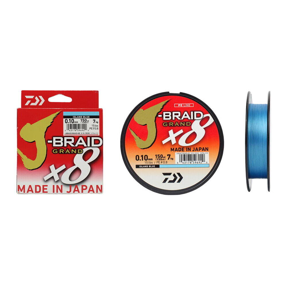 Daiwa Jb Grand 8B 0,10 Mm 135 M Blue İp Misina - 1