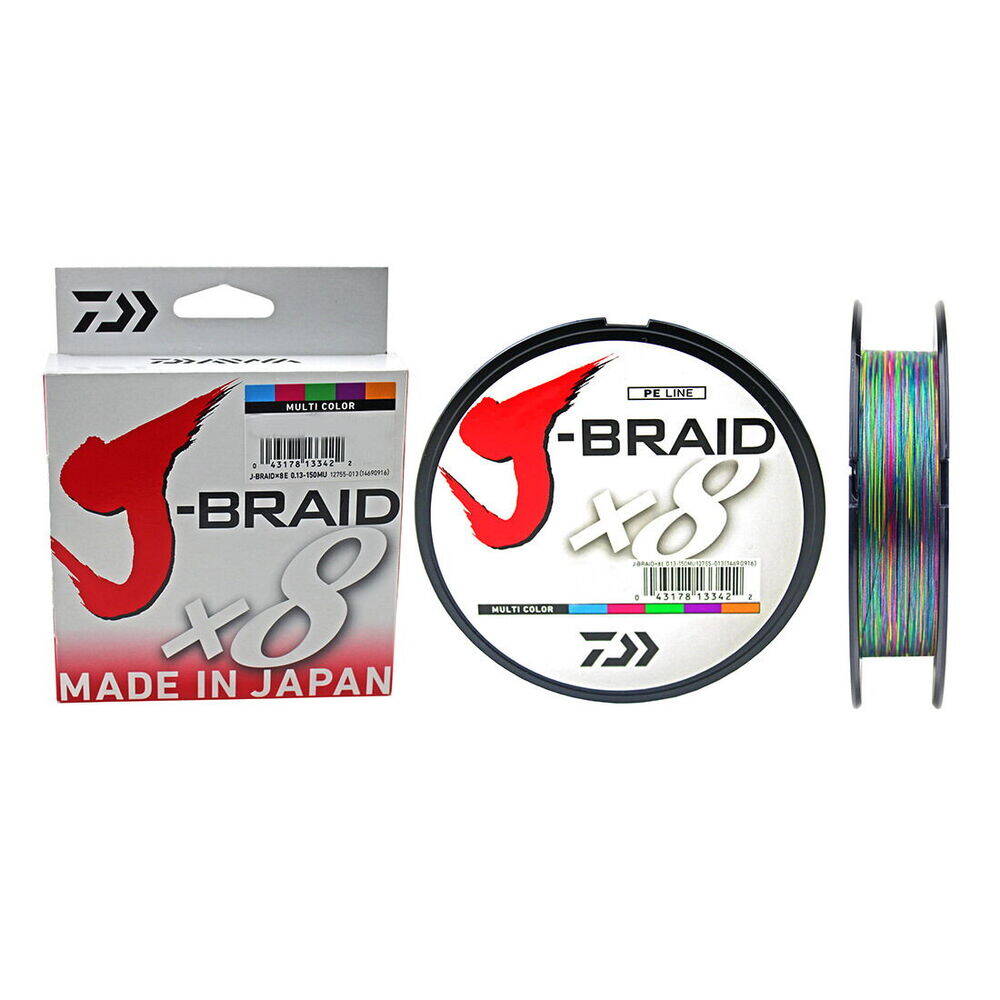 Daiwa JBraid 8B 300 M 0,16 MM Multicolor İp Misina - 1
