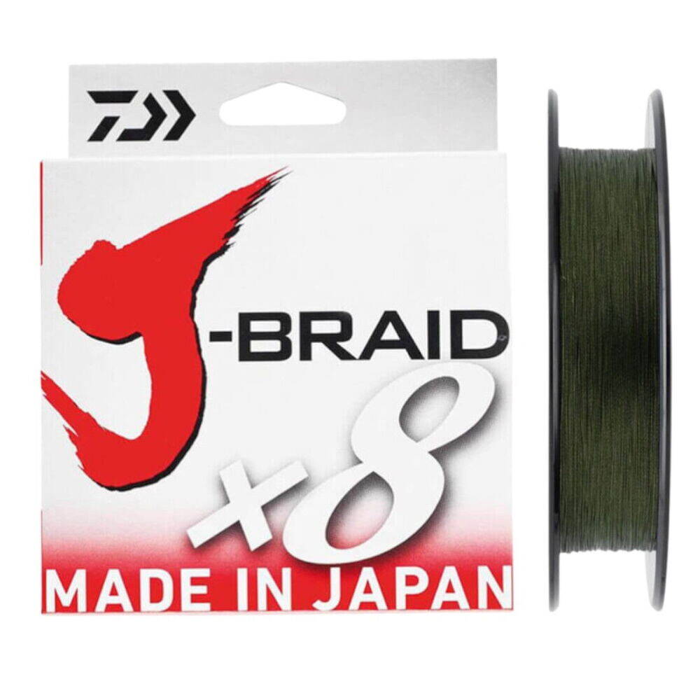 Daiwa JBraid 8B Koyu Yeşil 300m 0,20 MM İp Misina - 1