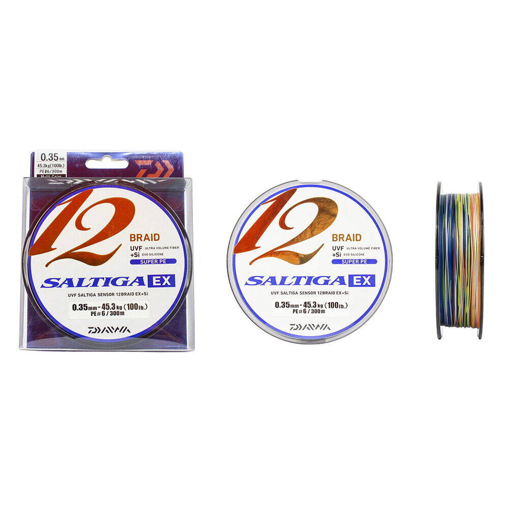 Daiwa Saltiga 12 0.35 Mm 300 Mt İpek Misina - 1