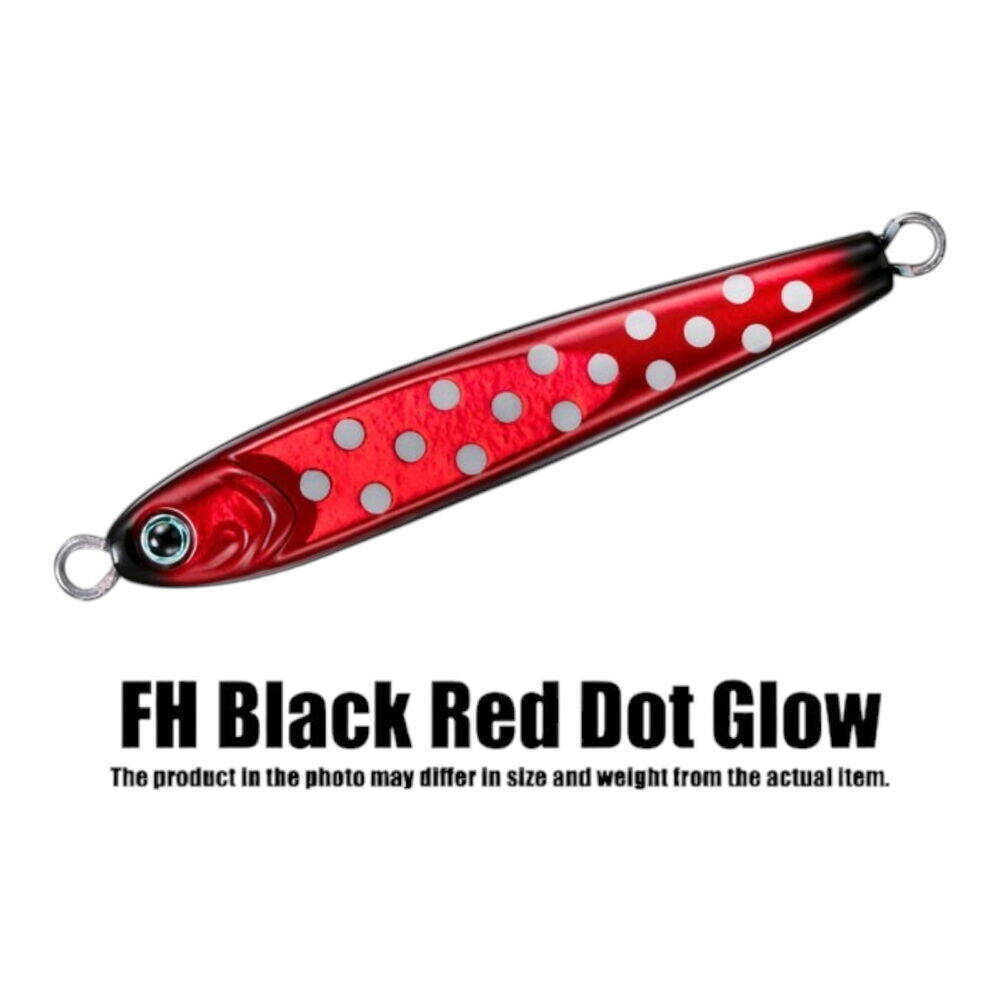 Daiwa TG Bait 8.7cm 100gr Black Red Dot Metal Jig - 1