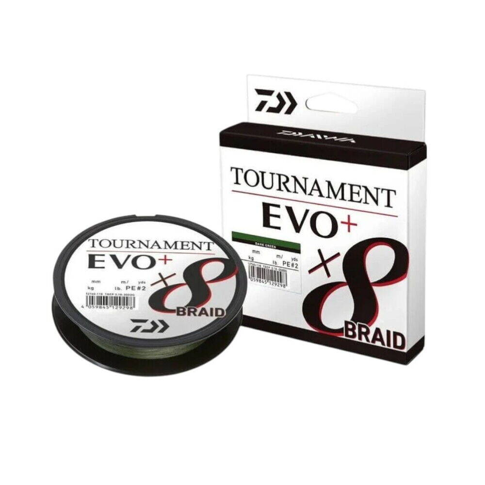 Daiwa Tournament EVO+ 8B 270M 0.20Mm Dark Green - 1
