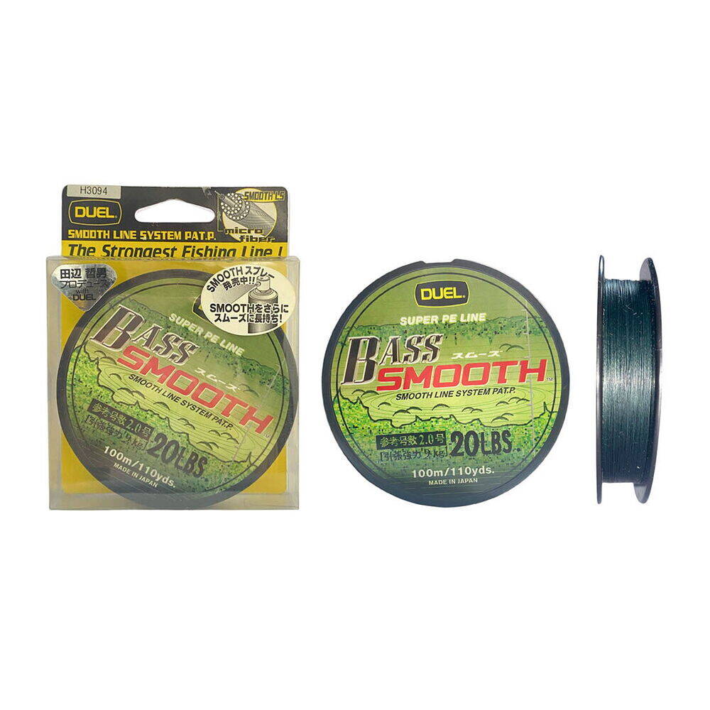 Duel Bass Smooth 20lbs 100m İpek Misina - 1