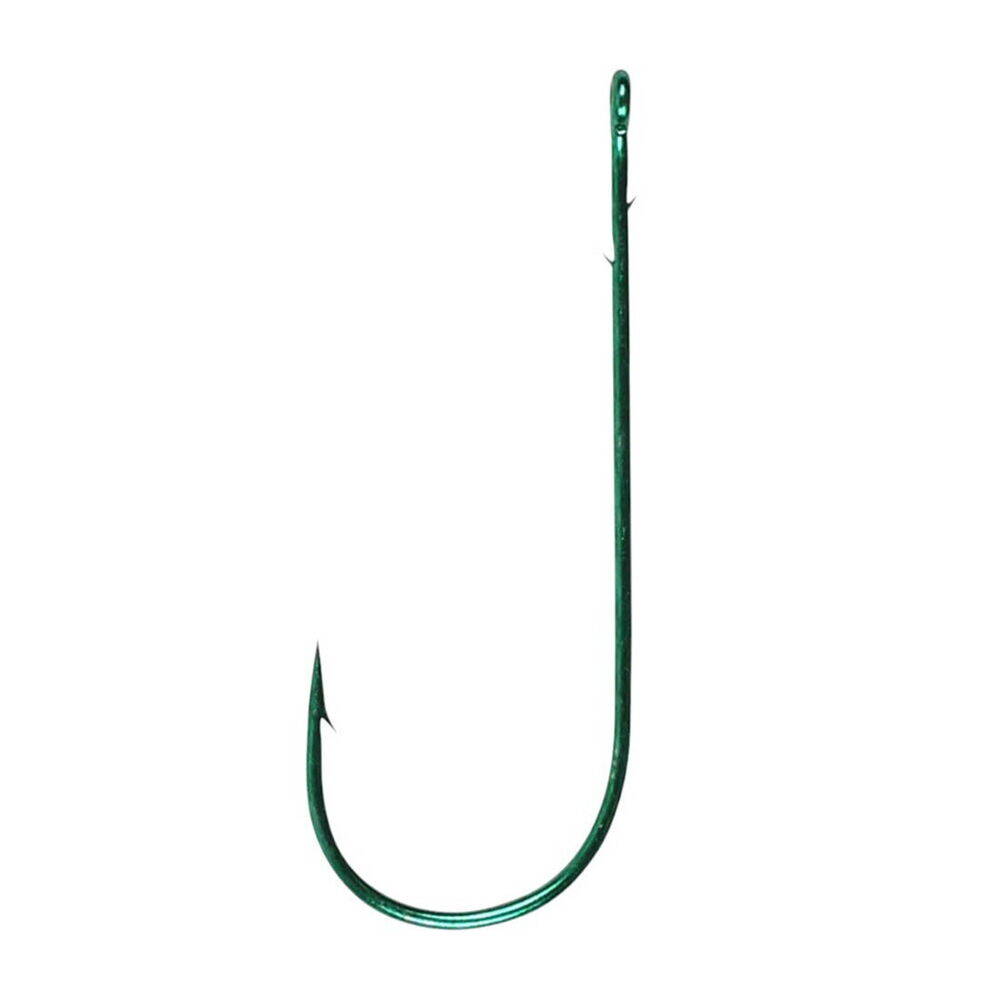 Duel Hyper Bass Worm Hook Green  No2 4 Pcs İğne - 1