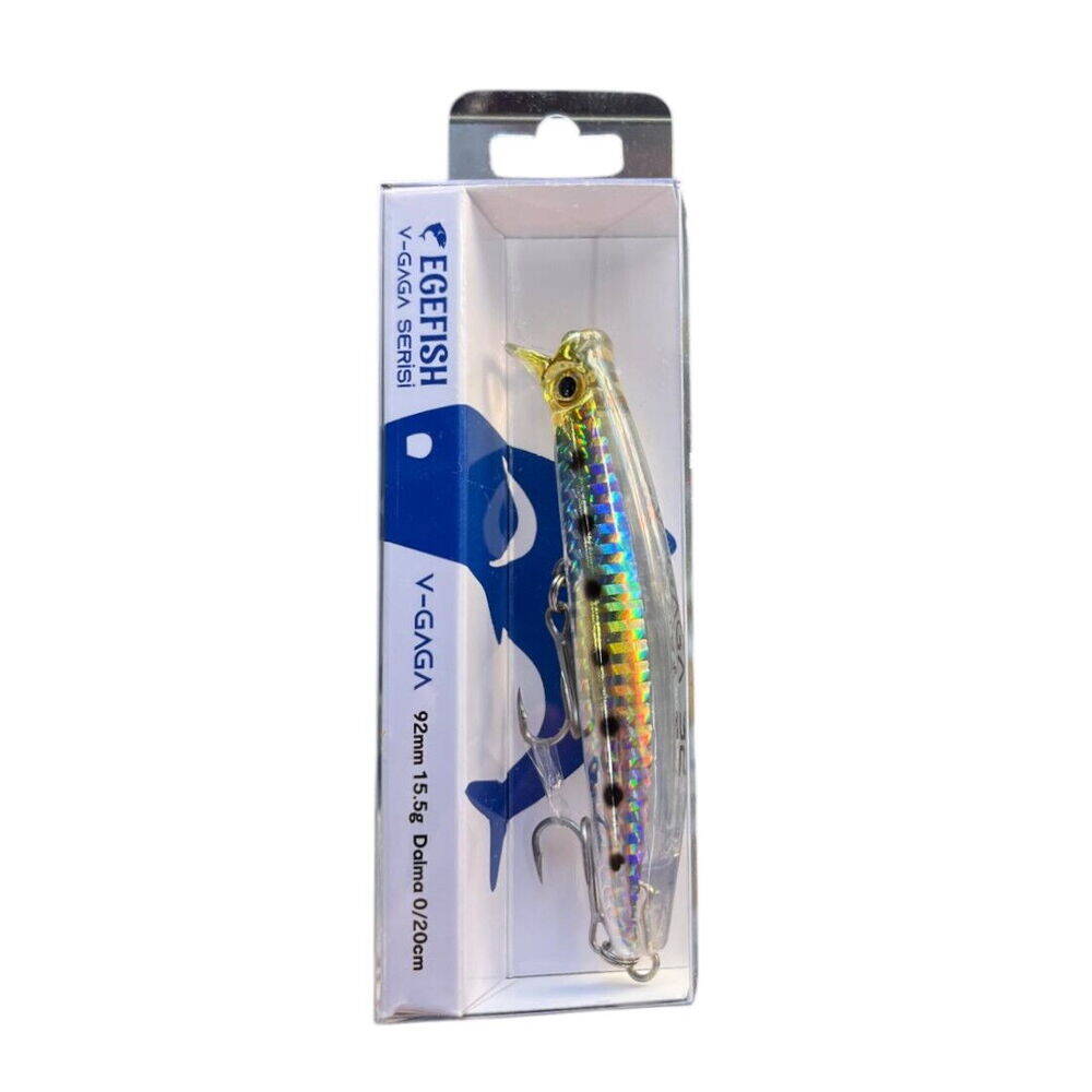 Egefish V-Gaga 92 Mm 15.5 Gr Cl41 Gümüş - 1