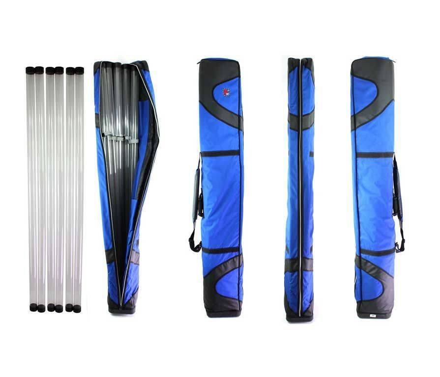 Fly Tek Gözlü 6 Borulu 165cm Mavi Kamış Çantası - 1