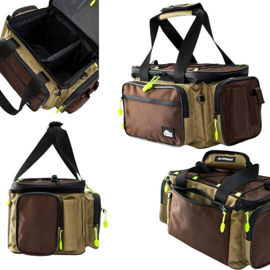 Fubelo Inventory Balıkçı Çantası Kahve 38x26x18Cm