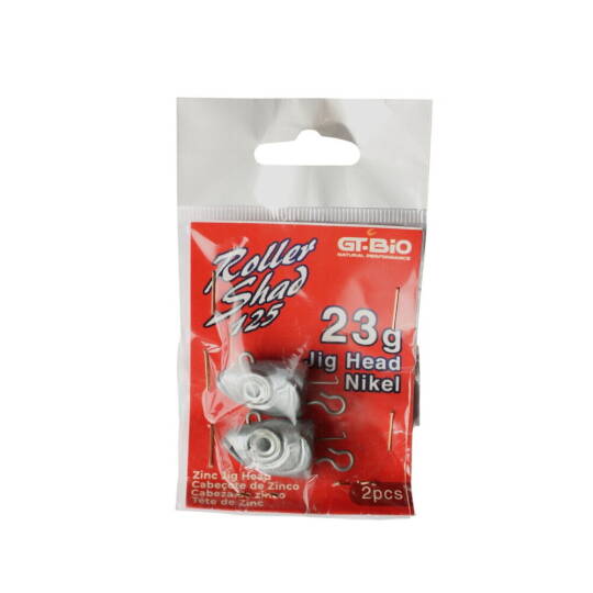 GT-Bio 2Li Jig Heads Roller Shad 125-23g- Metallic - 2