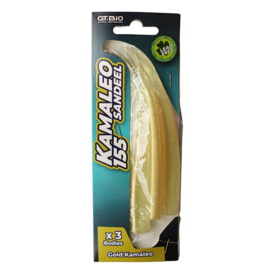 GT-Bio 3x Bodies Kamaleo Sandeel 155- Gold Kamaleo - 2