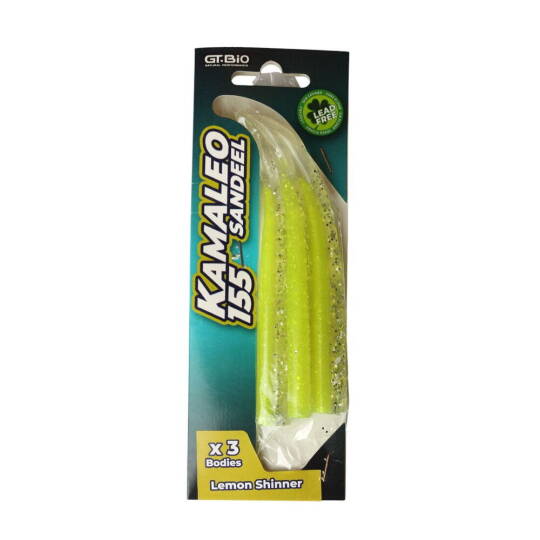 GT-Bio 3x Bodies Kamaleo Sandeel 155- Lemon Shinner - 2