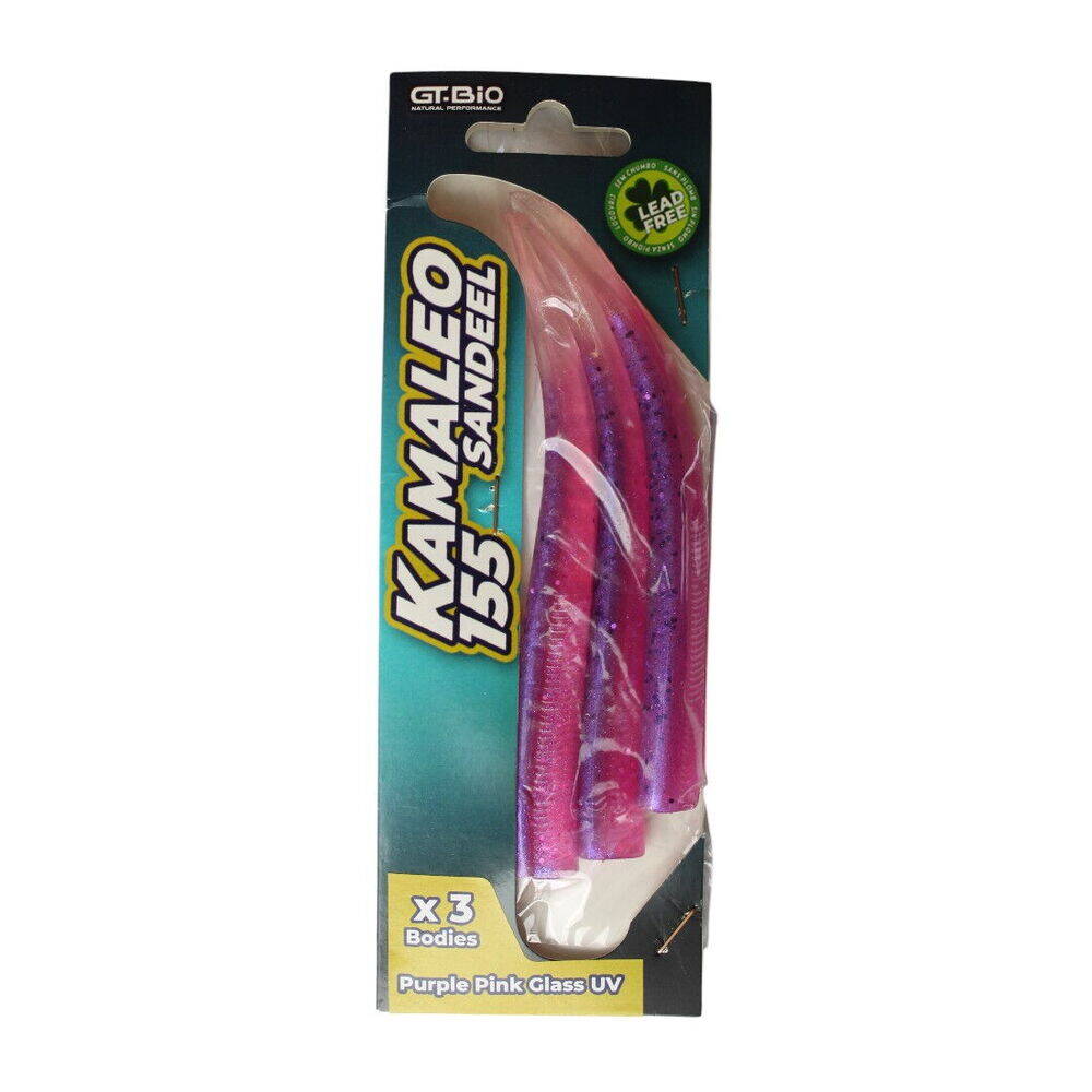 GT-Bio 3x Bodies Kamaleo Sandeel 155- Purple Pink Glass UV - 2