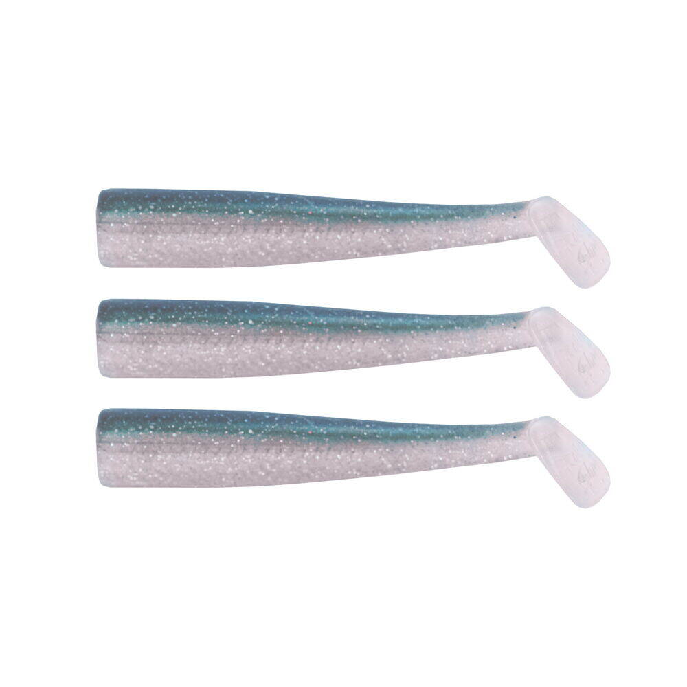 GT-Bio 3x Bodies Roller Shad 125- Ghost Anchovy - 1