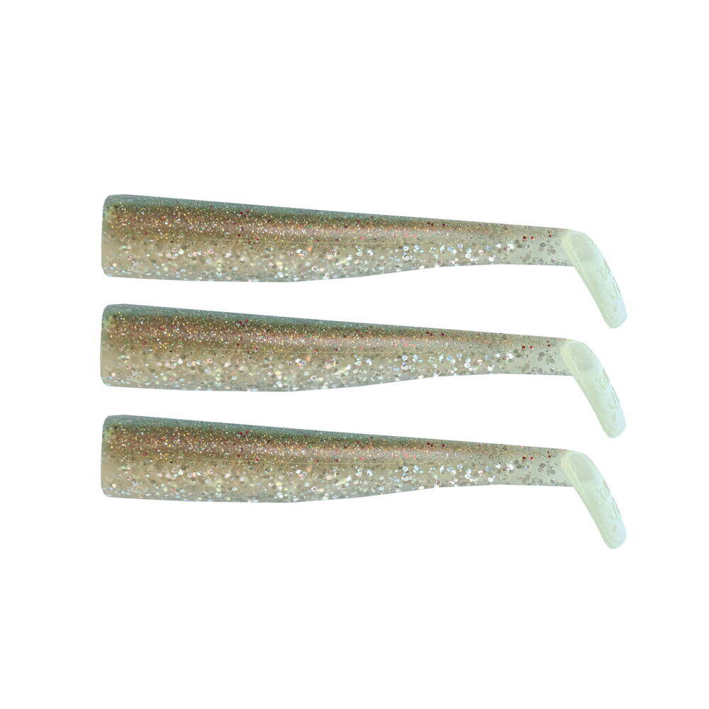 GT-Bio 3x Bodies Roller Shad 125- Ghost Minnow - 1