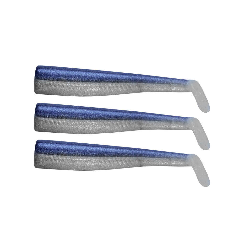 GT-Bio 3x Bodies Roller Shad 125 -Metallic Sardine - 1