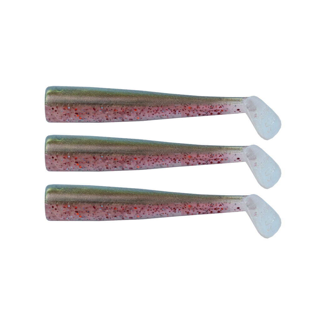 GT-Bio 3x Bodies Roller Shad 125- Rose Shad - 1