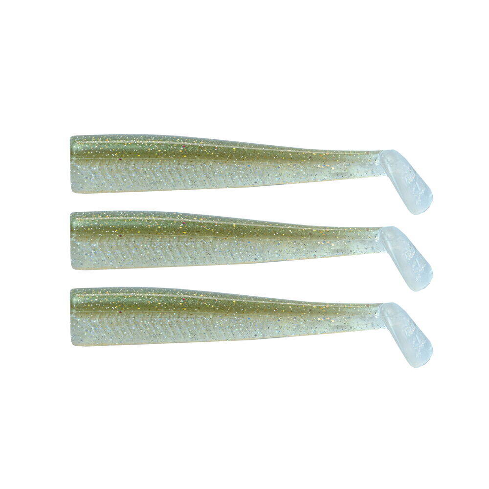GT-Bio 3x Bodies Roller Shad 125- Silver Sprat - 1