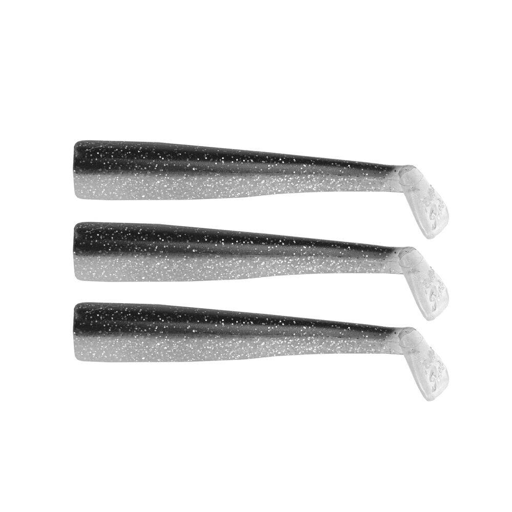 GT-Bio 3x Bodies Roller Shad 165- Black Shiner - 1
