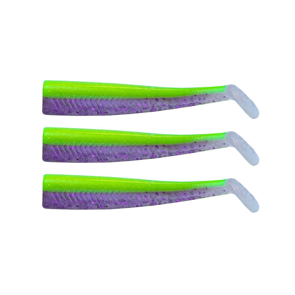 GT-Bio 3x Bodies Roller Shad 165- Chart Purple Glass UV - 1