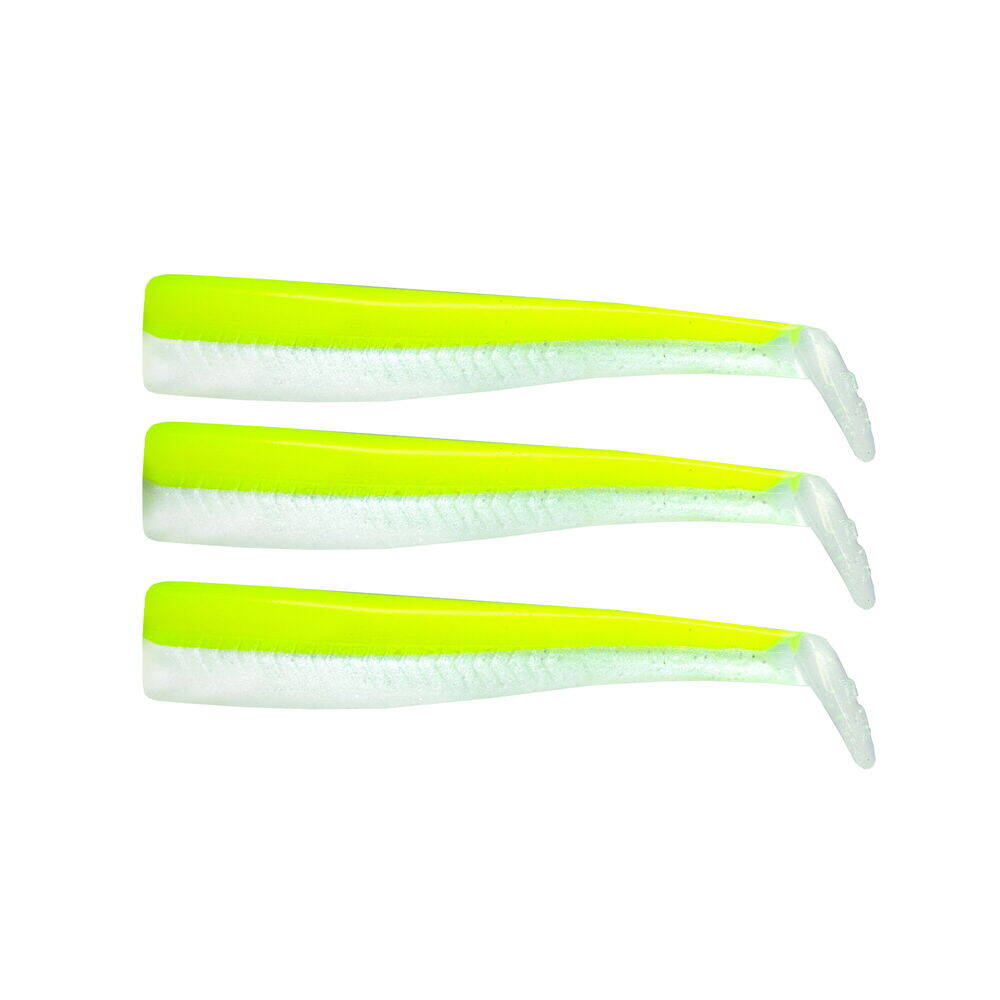 GT-Bio 3x Bodies Roller Shad 165- Lemon Fluo - 1