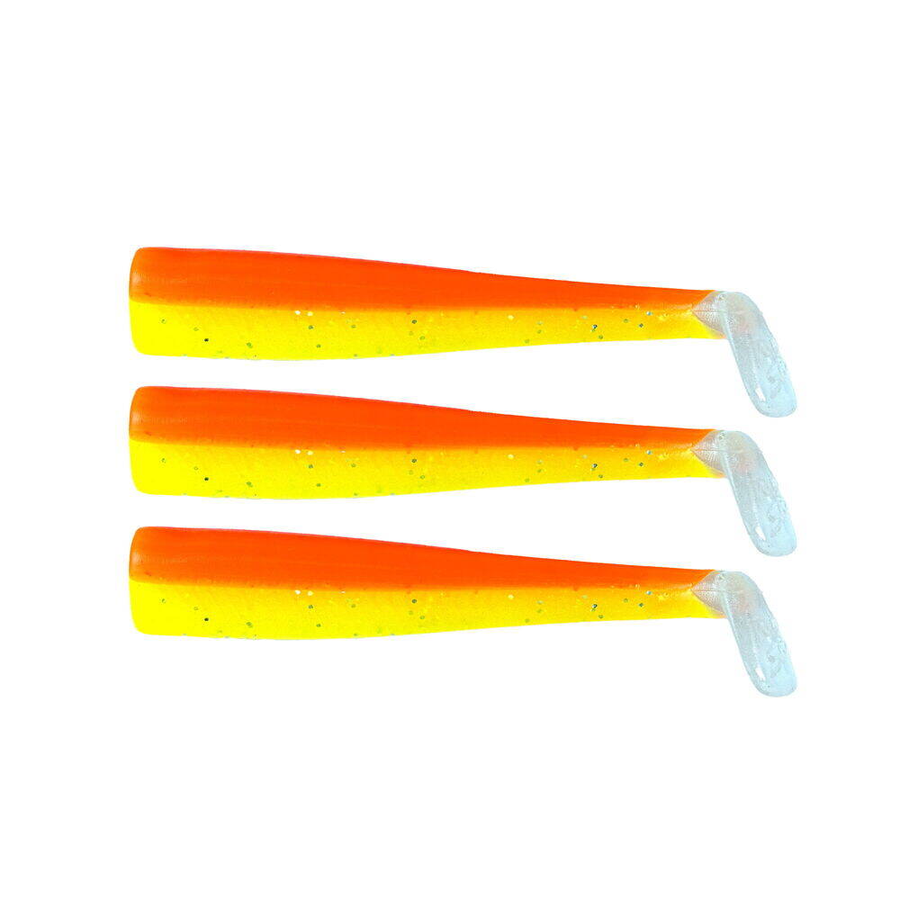 GT-Bio 3x Bodies Roller Shad 165- Orange Yellow UV - 1