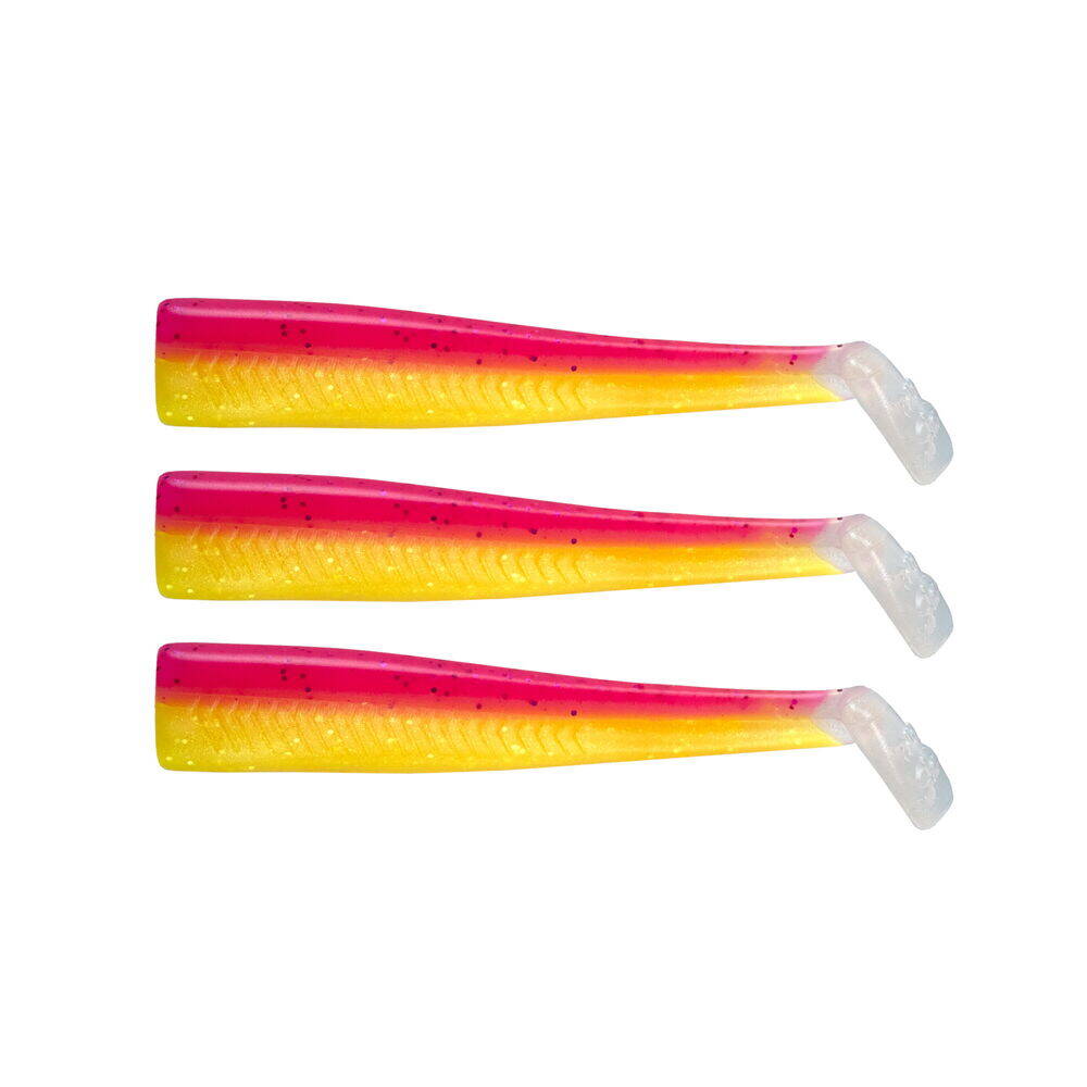 GT-Bio 3x Bodies Roller Shad 165- Wild Peach UV - 1