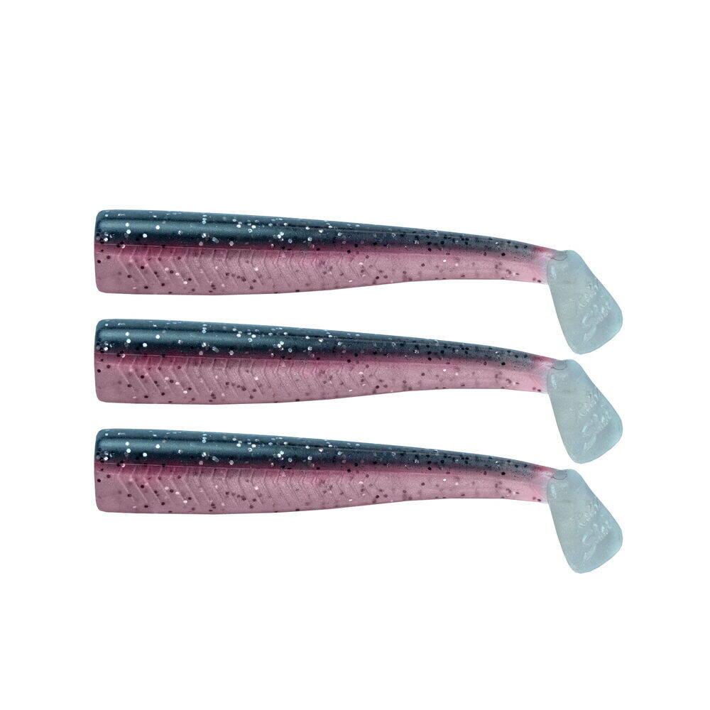 GT-Bio 3x Bodies Roller Shad 85 - Black Mullet - 1