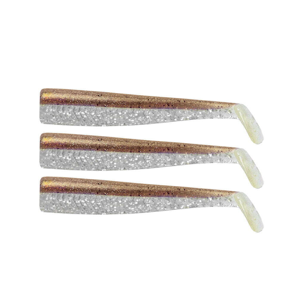 GT-Bio 3x Bodies Roller Shad 85 - Kaki Shiner - 1