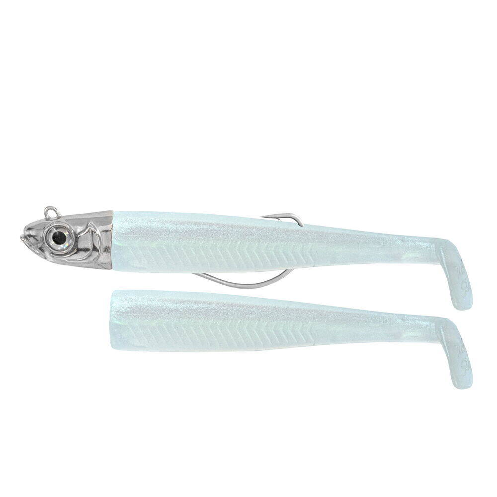 GT-Bio Combo+Body Roller Shad 125-23g-White Shad - 1