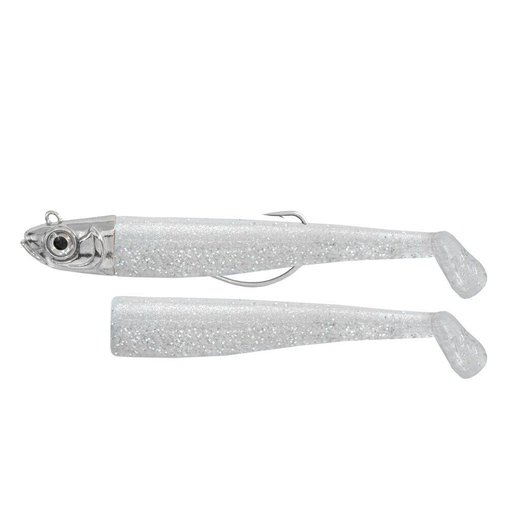 GT-Bio Combo+Body Roller Shad 125-28g- White Shiner - 1