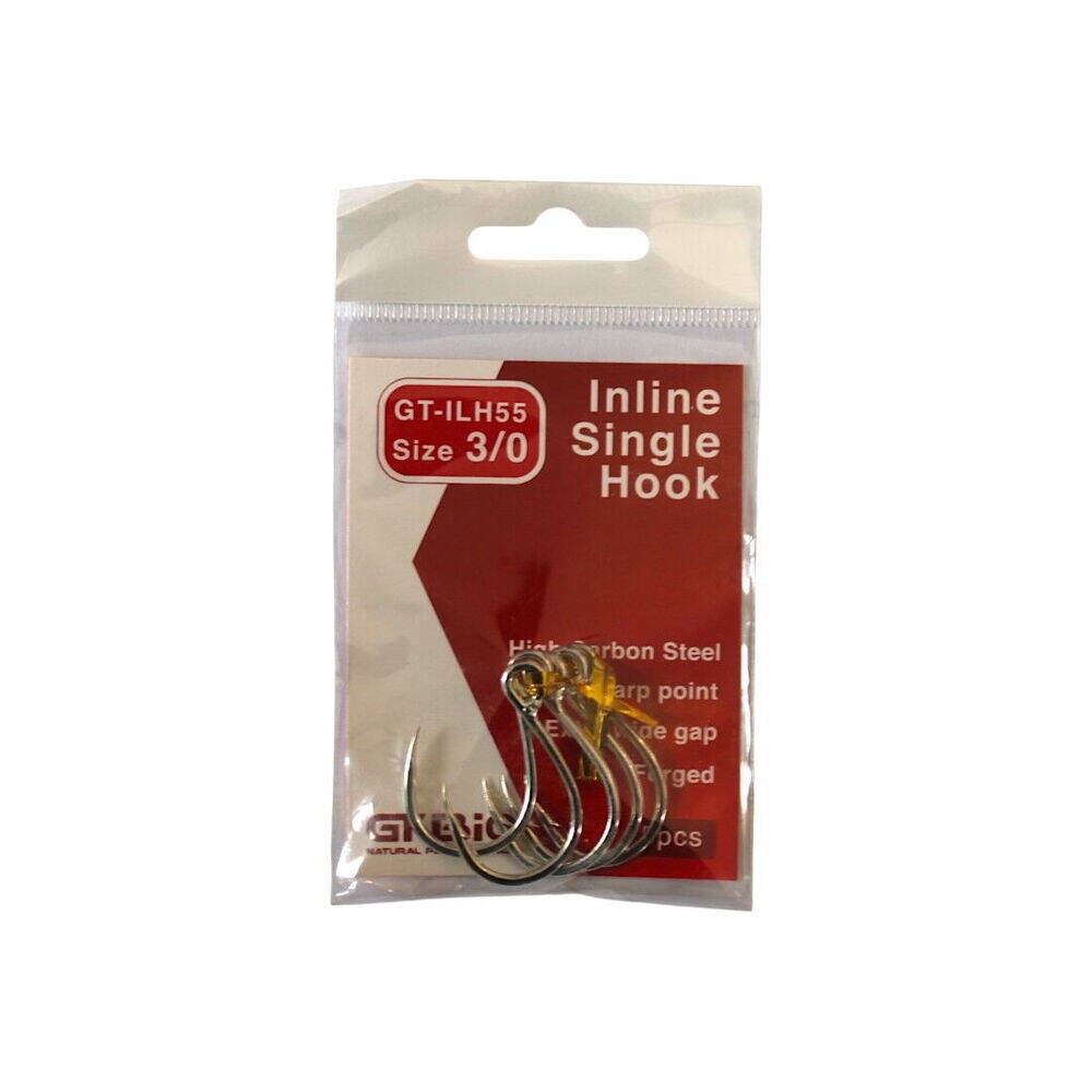 GT-Bio İn Line Single Hook ILH55 - 30 - 5 pcs - 2