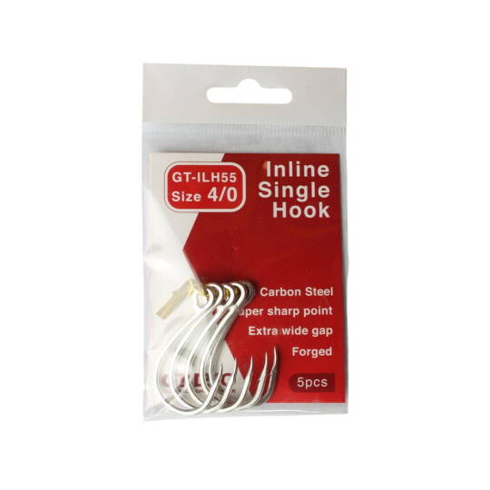 GT-Bio İn Line Single Hook ILH55 - 40 - 5 pcs - 2