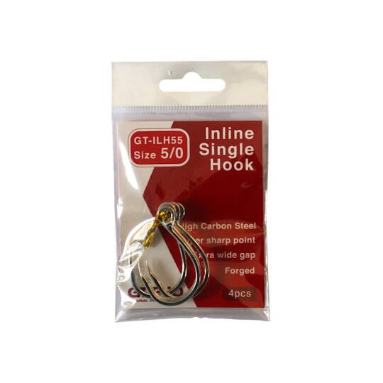GT-Bio İn Line Single Hook ILH55 - 50 - 4 pcs - 2